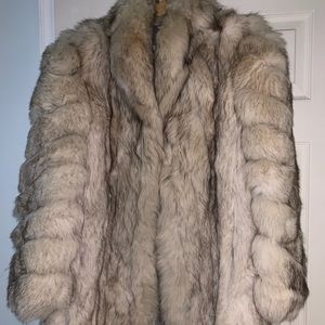 Beautiful Vintage Fox Fur Coat